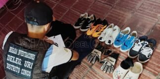 Detuvieron a un sujeto y recuperaron objetos sustraídos