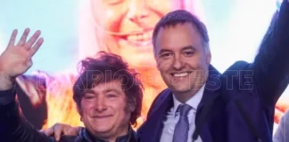 Adorni admitió que su esposa viajó como “invitada de Milei” en el avión presidencial