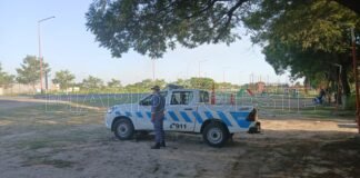 Atraparon a una pareja que sustrajo un celular con una pistola de juguete