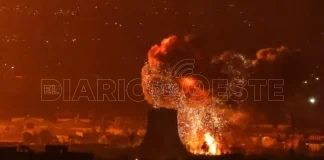 Estados Unidos e Israel atacaron un depósito de petróleo en Irán