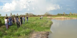 Hallaron el cuerpo de un hombre en el canal de agua, sobre Ruta Nacional 86