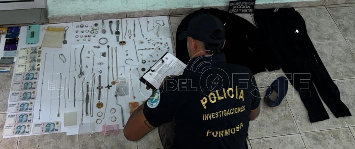 La Policía detuvo a dos hombres y esclareció un caso de robo