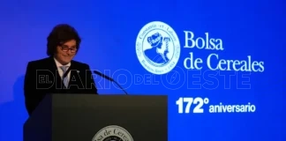 Milei anunció una rebaja de retenciones a la soja, el trigo y la cebada