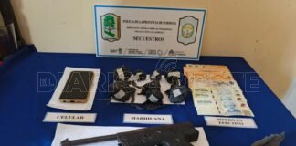 Varios allanamientos en Las Lomitas permitieron desarticular dos centros de venta de drogas