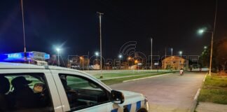 Detuvieron a un sujeto que atropelló a un policía con su motocicleta