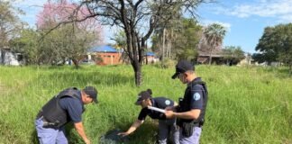 La Policía recuperó un televisor y un celular en el barrio Virgen del Carmen