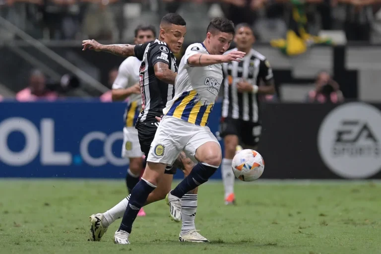 Rosario Central no pudo ante Atlético Mineiro y se quedó con las manos vacías en Brasil