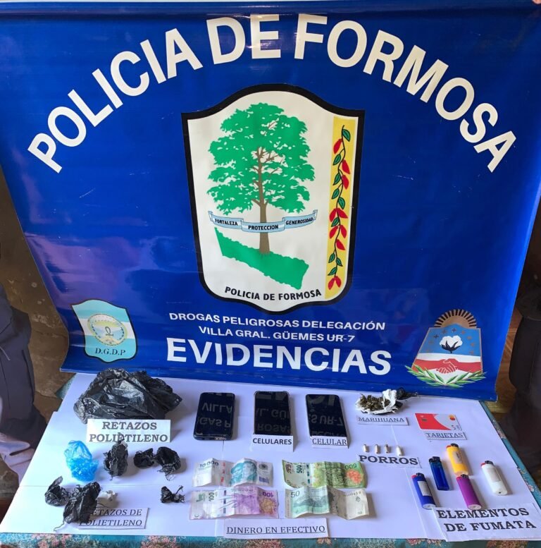 Detuvieron a un sujeto que utilizaba una barbería como fachada para la venta de drogas