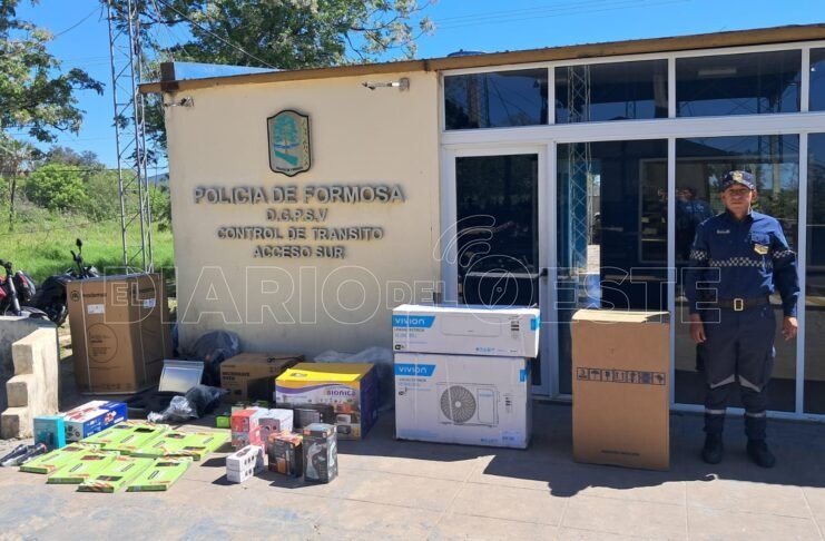 Secuestraron mercadería de origen extranjero sin aval aduanero